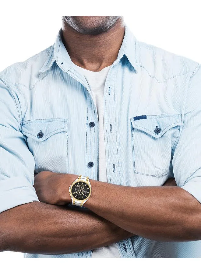 Coach  Jackson Collection Chronograph Watch For Men With Two-Tone Stainless Steel Bracelet - 14602682 for Men | Best Price UAE